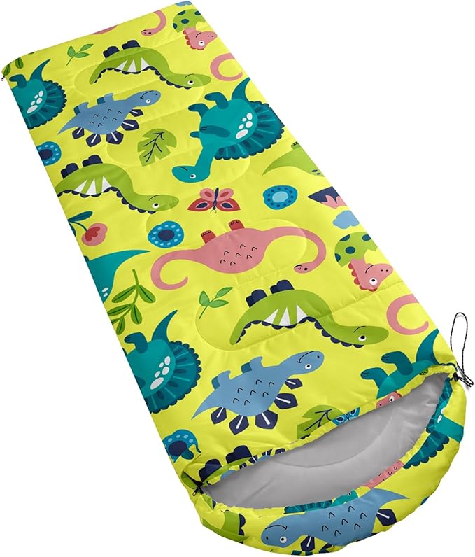 Sleeping Bags for Adults and Kids Backpacking Camping Sleeping Bags for Girls and Boys Lightweight Waterproof Cold/Warm Sleeping Bag for Season Camping Essentials Outdoor Travel with Compression Bags