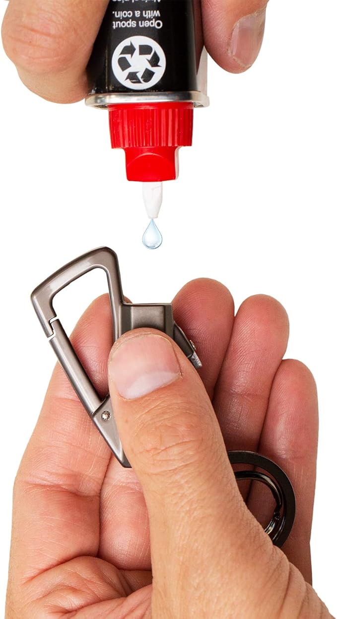 SURVIVE Permanent Match Bottle Opener Metal Keychain, Reusable Survival Fire Starter Lighter, Emergency Waterproof Striker Stick Kit