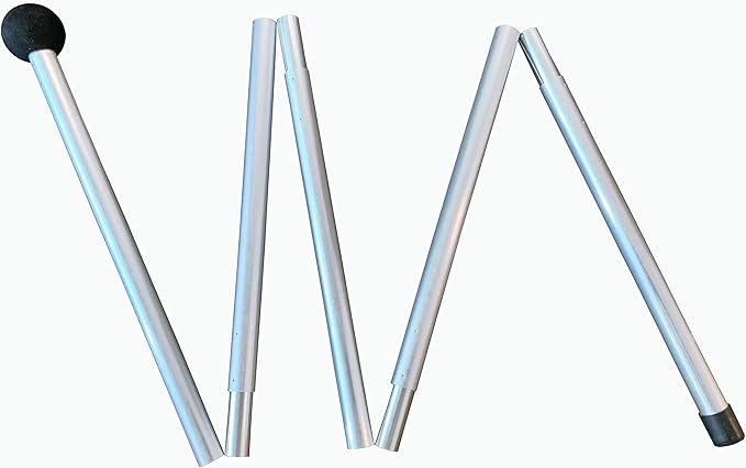 SUN NINJA Replacement Beach Tent Poles, 2 Poles Included