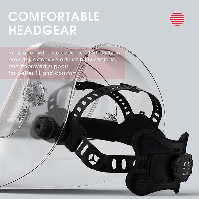 YESWELDER Auto Darkening Welding Helmet with SIDE VIEW, 180° Panoramic View, 1/1/1/1 True Color Solar Powered Welder Hood, Wide Shade 4/5-9/9-13 Welder Mask for TIG MIG ARC CUT and GRIND, LYG-Q800D