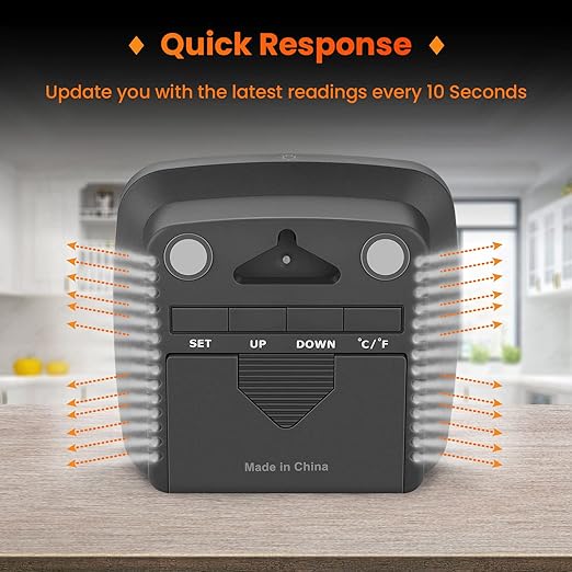 SMARTRO SC42 Professional Digital Hygrometer Indoor Thermometer Room Humidity Gauge Pro Accuracy Calibration