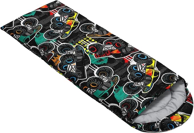 QOOMO Camping Sleeping Bags,3 Season Warm & Cool Weather,Lightweight,Waterproof Sleeping Bags for Adults & Kids,Traveling,and Outdoors,Camping Gear Equipment