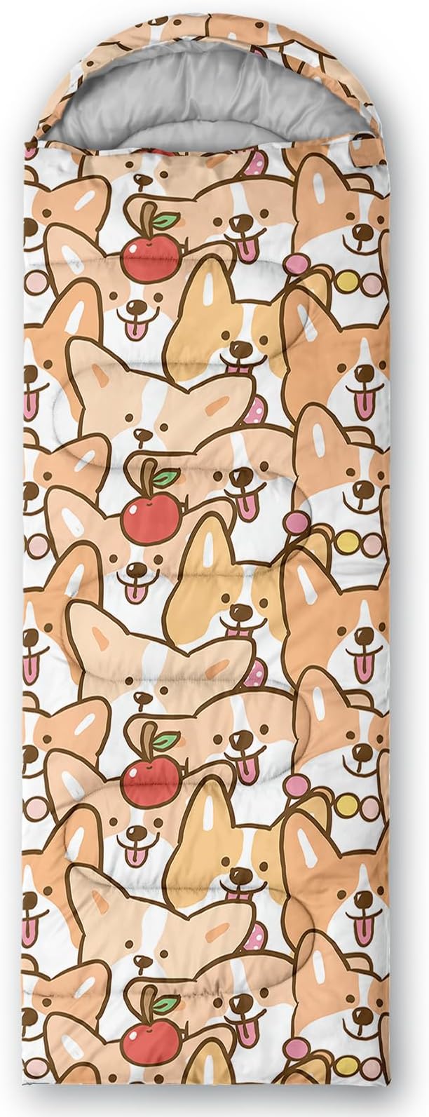 QOOMO Camping Sleeping Bags,3 Season Warm & Cool Weather,Lightweight,Waterproof Sleeping Bags for Adults & Kids,Traveling,and Outdoors,Camping Gear Equipment