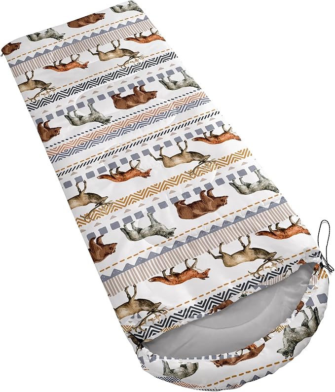 BSNTHO Camping Sleeping Bags,3 Season Warm & Cool Weather,Lightweight,Waterproof Sleeping Bags for Adults & Kids,Traveling,and Outdoors,Camping Gear Equipment