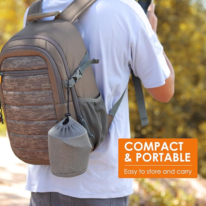 TOMSHOO Titanium Pot 750ml/25.4 oz Outdoor Mug with Lid - Foldable Handle for Camping, Hiking, Travelling, Backpacking, Open Fire