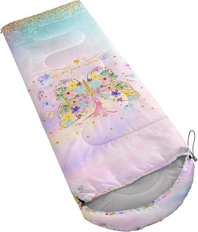 BSNTHO Camping Sleeping Bags,3 Season Warm & Cool Weather,Lightweight,Waterproof Sleeping Bags for Adults & Kids,Traveling,and Outdoors,Camping Gear Equipment