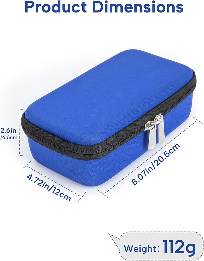 YOUSHARES Insulin Vials Refrigerator Storage Case - 10ml Peptide Vial Protective Holder for Fridge, 18-Slots Diabetic Insulin Small Bottle Organizer Bag Compatible with U-100 Vials