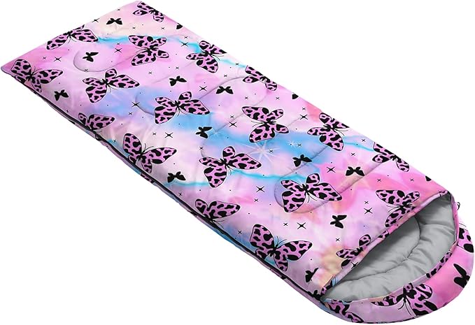 Sea Turtle Sleeping Bag for Kids Boys Girls,Ocean Themed Camping Gear,Waterproof Compact Sleeping Bag for Camping Backpacking Outdoor Hiking.