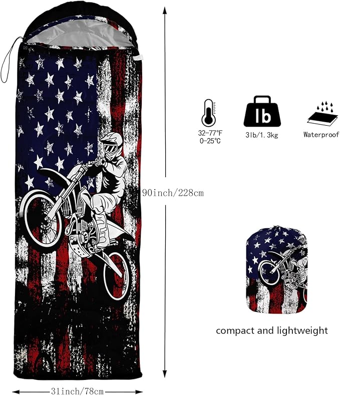 Axolotl Unicorn Sleeping Bag for Kids Boys Girls–Lightweight Warm Cold Weather Sleeping Bags,Waterproof Portable Sleeping Bag with Compression Sack for Camping Backpacking Outdoor Indoor