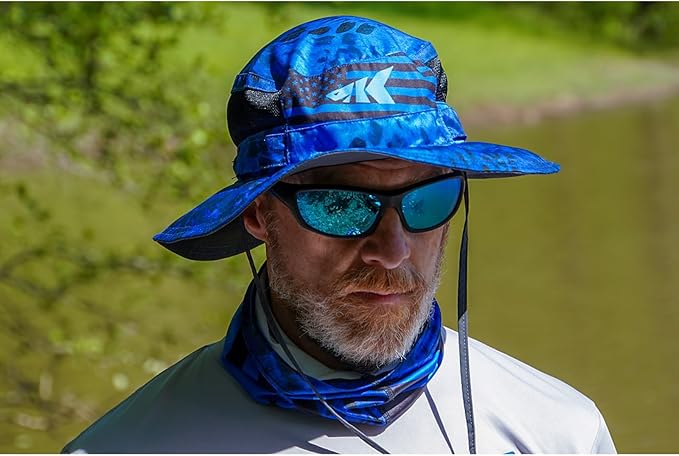 KastKing Sol Armis UPF 50 Boonie Hat - Sun Protection, Fishing, Beach & Hiking, Paddling, Rowing, Kayaking