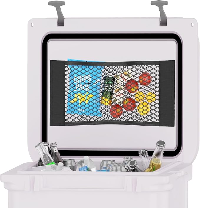 Cooler Storage Net Bag High Capacity Nylon Mesh Storage Net Cooler Organizer for Coolers - 2 Pack