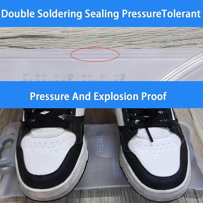 Hydration Bladder 1.5L-2L-3L,Leak Proof Water Reservoir, BPA Free Military Water Storage Bladder Bag Hydration Pack Replacement Easy Clean for Bicycling Hiking Camping Hunting Running