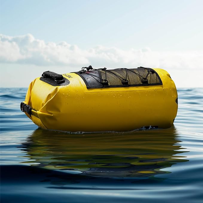 Piscifun Dry Bag, Waterproof Floating Backpack 5L/10L/20L/30L/40L with Waterproof Phone Case for Boating, Kayaking, Fishing