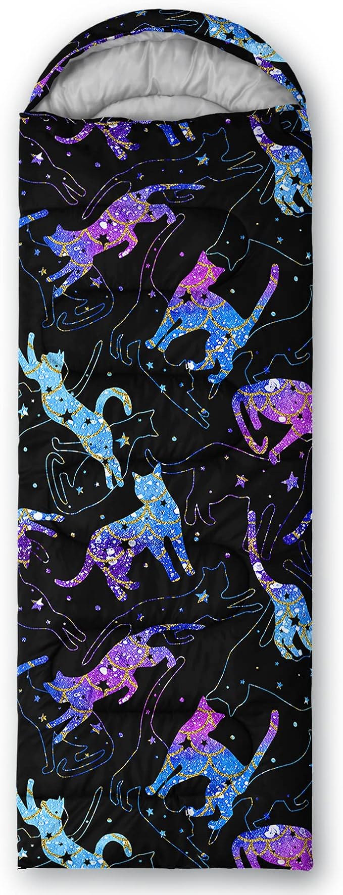 QOOMO Camping Sleeping Bags,3 Season Warm & Cool Weather,Lightweight,Waterproof Sleeping Bags for Adults & Kids,Traveling,and Outdoors,Camping Gear Equipment