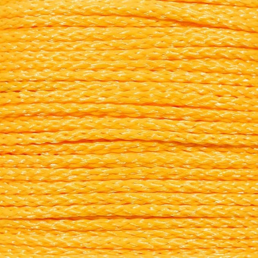 Hollow Braid Polypropylene Rope (1/4 Inch, 1000 Feet, Yellow) - Barrier Rope - Trail Marking, Crowd Control, Golf Courses