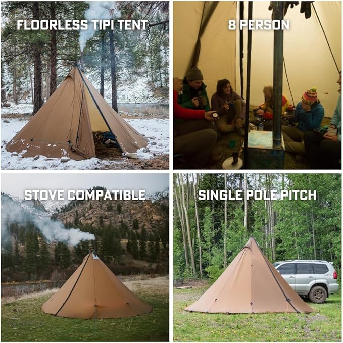Seek Outside | Lightweight Hot Tents and Tipis for Backpacking Hunting Fishing