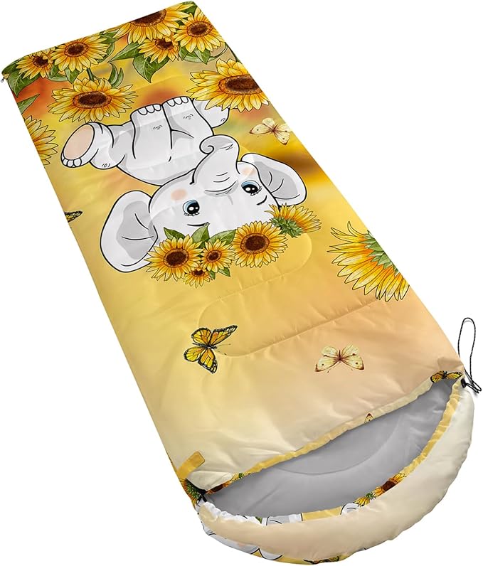 QOOMO Camping Sleeping Bags,3 Season Warm & Cool Weather,Lightweight,Waterproof Sleeping Bags for Adults & Kids,Traveling,and Outdoors,Camping Gear Equipment