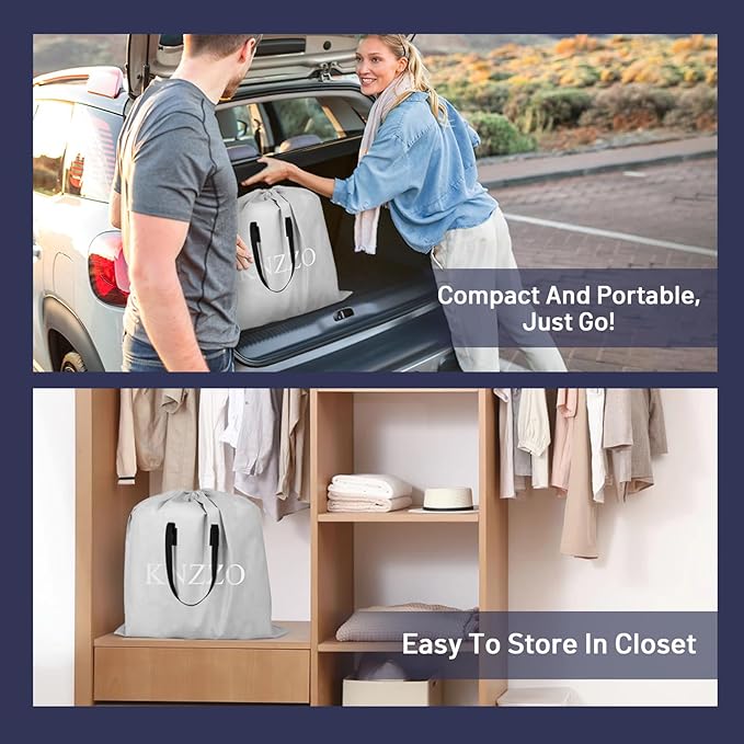 Air Mattress Twin with Built-in Pump, Blow Up Mattress with Soft Flocked Top, Leakproof Inflatable Mattress, Foldable Waterproof Air Bed for Home, Guests, Camping, with Storage Bag