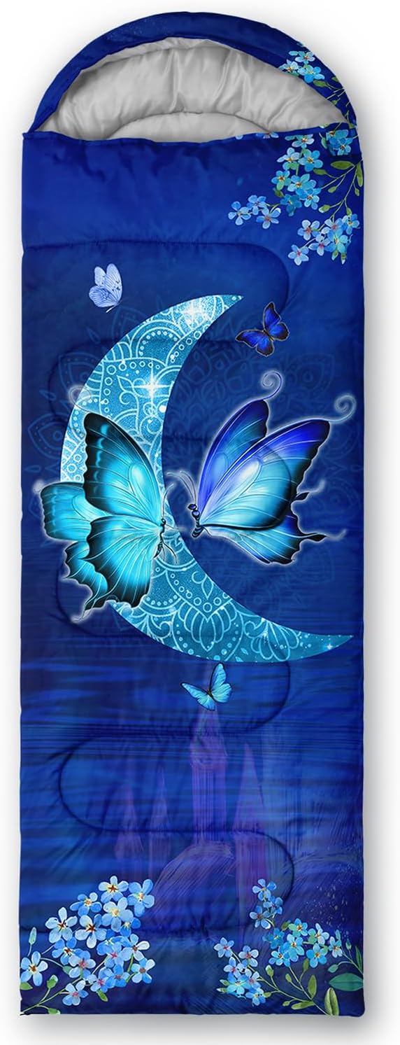 CVHOUSE Camping Sleeping Bags,3 Season Warm & Cool Weather,Lightweight,Waterproof Sleeping Bags for Adults & Kids,Traveling,and Outdoors,Camping Gear Equipment