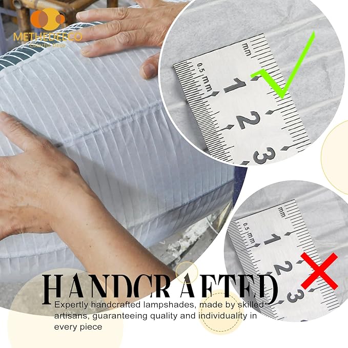 Paper Lanterns 20inch Large Paperlampshade Hanging Rice Paper Lamp.SemicircularPendant Light Shade Chinese Lantern for indoor bedroom,living room.home gift for her