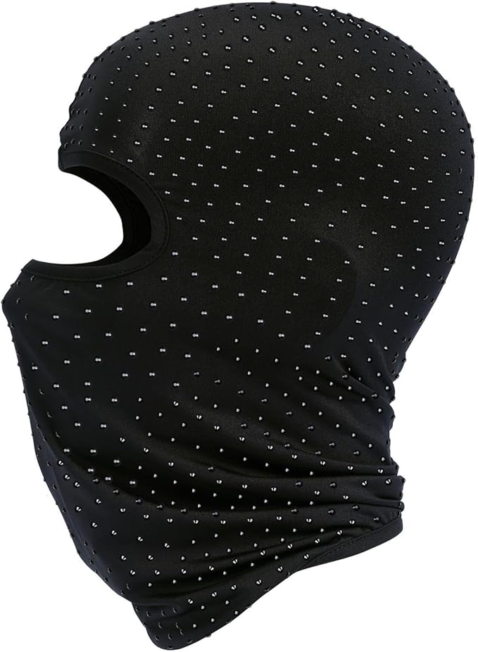 Fuinloth Balaclava Ski Mask, Motorcycle UV Protector Scarf, Summer Cooling Neck Gaiter for Men/Women