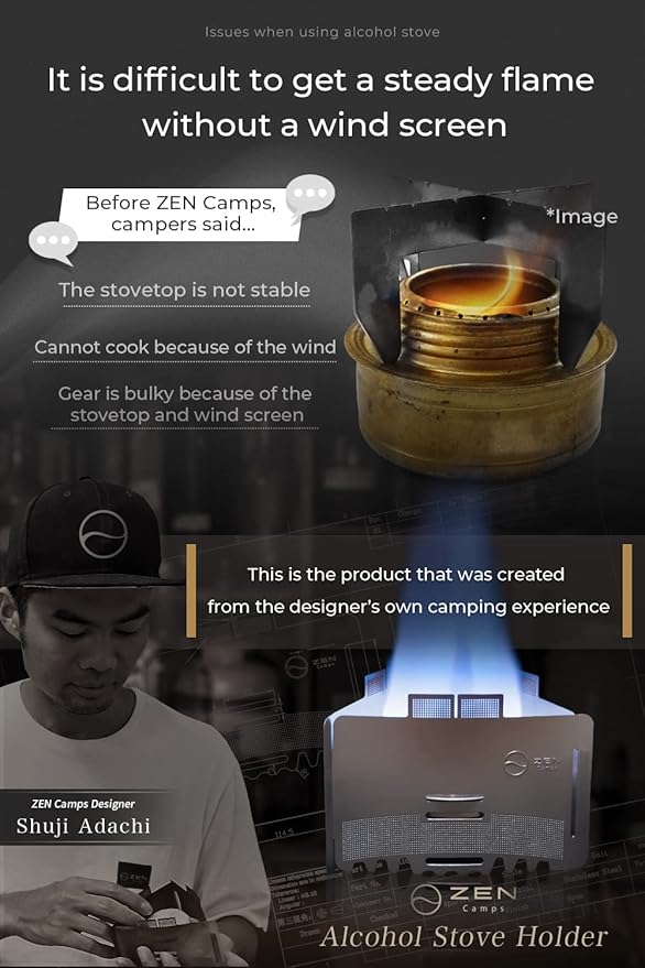 Ultralight Folding Stainless Steel Pot Stand with Tray Windscreen for Alcohol or Solid Fuel Stoves for camping