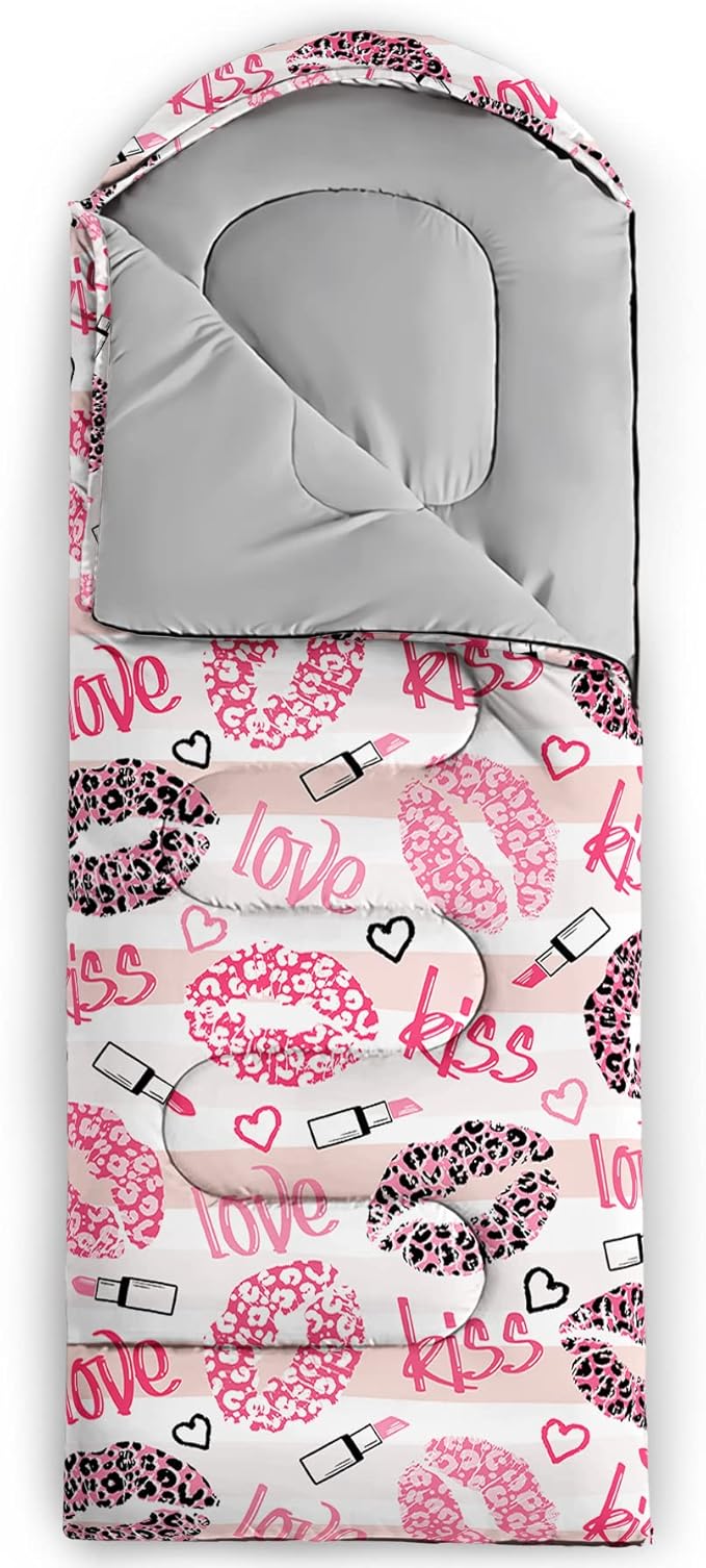 BSNTHO Camping Sleeping Bags,3 Season Warm & Cool Weather,Lightweight,Waterproof Sleeping Bags for Adults & Kids,Traveling,and Outdoors,Camping Gear Equipment