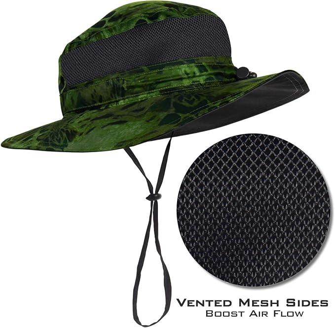 KastKing Sol Armis UPF 50 Boonie Hat - Sun Protection, Fishing, Beach & Hiking, Paddling, Rowing, Kayaking
