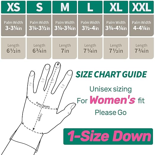 Kebada W1 Work Gloves Women, PU Coated Safety Gloves with Grip, Touchscreen, Ideal for Warehouse Package Handling, Construction, Gardening, Pink X-Small