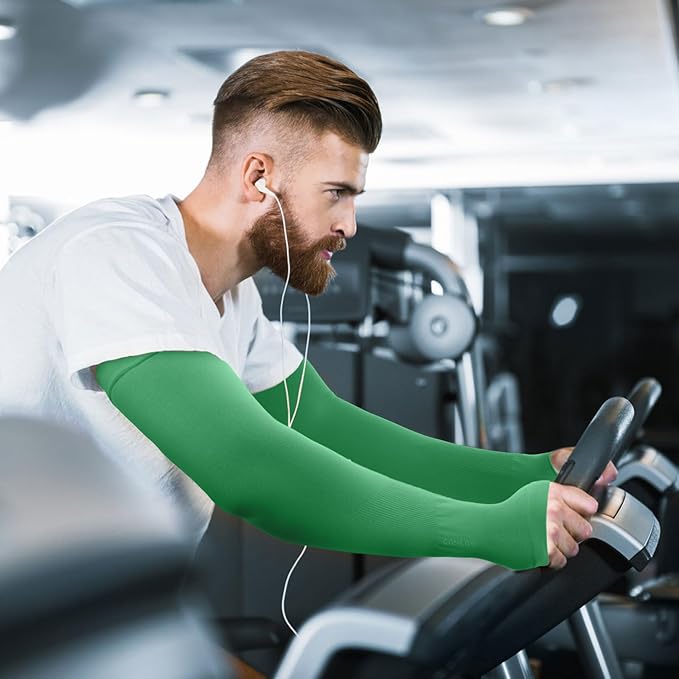 GOUNOD Gardening Sleeves to Cover Arms for Women with Thumb Holes-Sun Protection SPF Cooling Driving UV Blocking