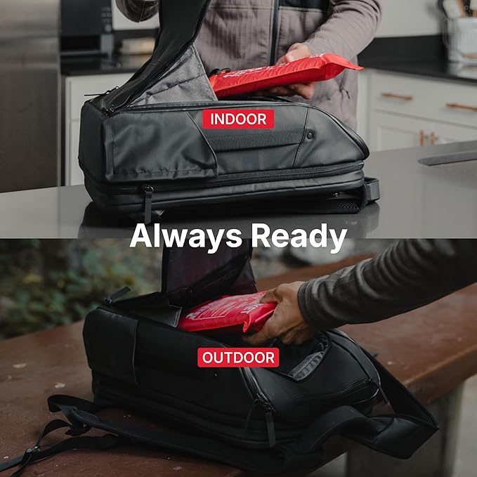 ELDAR 4-Pack Fire Blanket - X-Large Fiberglass Fireblanket for Kitchen, Home Emergency