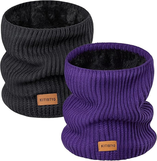 Winter Neck Gaiters & Ski Mask,Winter Fleece Neck Warmer Face for Men &Women Windproof Gift