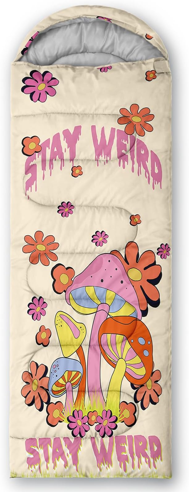 Axolotl Unicorn Sleeping Bag for Kids Boys Girls–Lightweight Warm Cold Weather Sleeping Bags,Waterproof Portable Sleeping Bag with Compression Sack for Camping Backpacking Outdoor Indoor