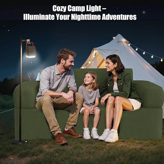 Double-Layer Inflatable Couch with Built-in Pump - Automatic Air Sofa Chair, Super Tough & Tear-Resistant Fabric for Camping, Outdoor, Travel, Home Use (Portable Luxury Comfort)