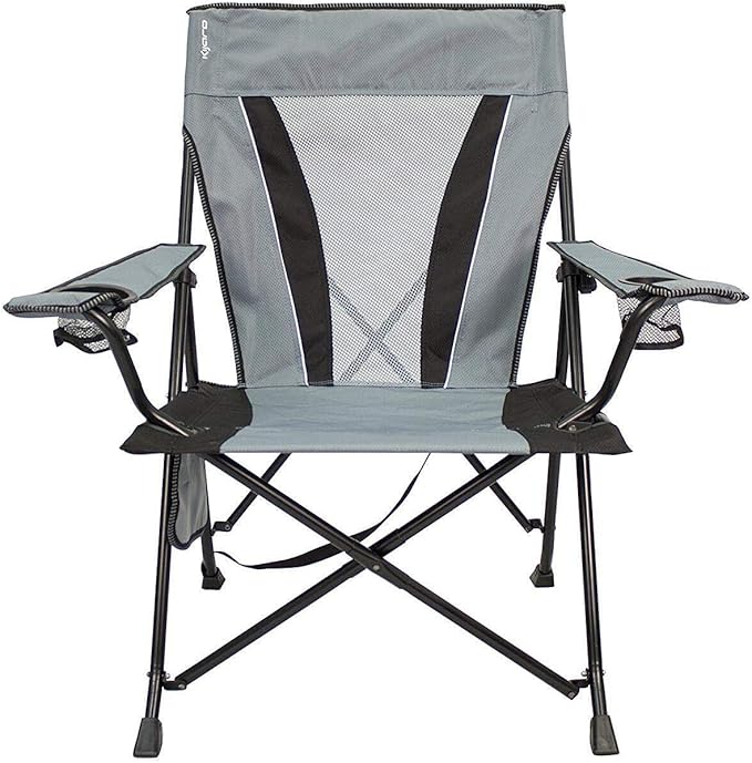 Kijaro XXL Dual Lock Portable Camping Chair - Supports Up to 400lbs - Enjoy The Outdoors in a Versatile Folding Sports & Outdoor Chair