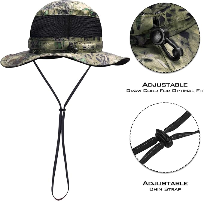 KastKing Sol Armis UPF 50 Boonie Hat - Sun Protection, Fishing, Beach & Hiking, Paddling, Rowing, Kayaking
