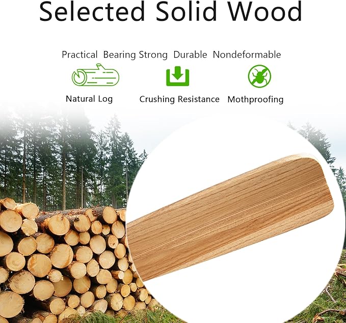 48" Wooden Ceiling Fan with Lighted Remote Control, Indoor/Outdoor Modern Fan with 3 Blades for Patio, Living Room, Farmhouse, etc (White + Wood Color)