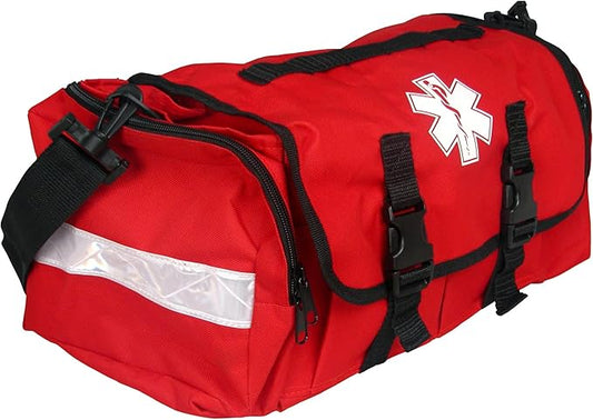 Dixigear First Responder On Call Trauma Bag W/Reflectors - Red