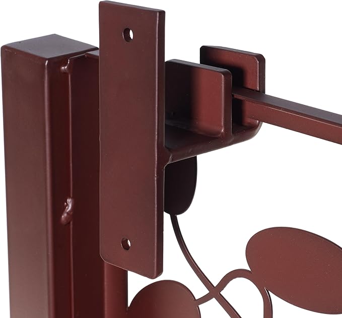 H Potter Wall Trellis Patio Deck Garden Balcony for Climbing Plants Metal Art Decor Decorative Privacy Screen Panel Outdoor Indoor Backyard Roses Vines Wall Brackets Included