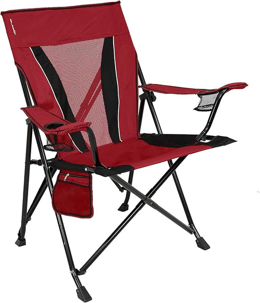 Kijaro XXL Dual Lock Portable Camping Chair - Supports Up to 400lbs - Enjoy The Outdoors in a Versatile Folding Sports & Outdoor Chair