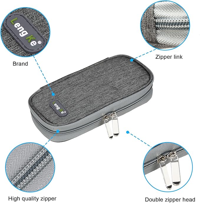 YOUSHARES Insulin Cooler Travel Case - Organizer Insulin Case for Diabetes Accessories Keep Supplies Safe and Cold