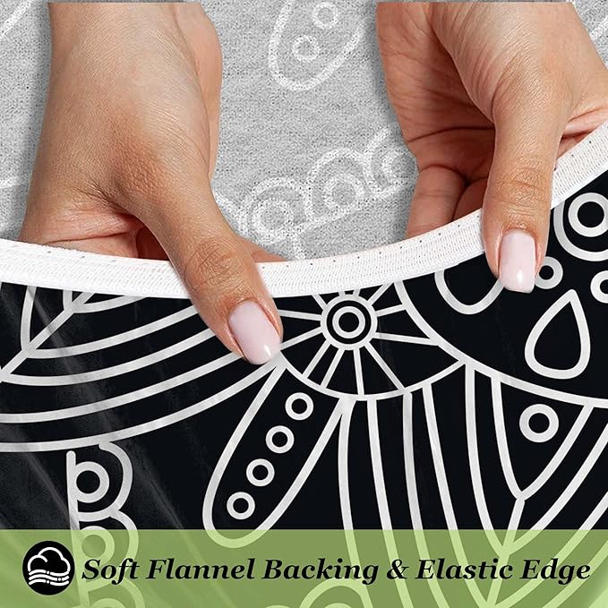 Fitted Picnic Table Cover with Bench Covers Vinyl Waterproof Elastic Edges Fitted Rectangle Tables Patio Tablecloth Camping Gear and Essentials Rv Accessories Road Trip Supplies Car Travel Must Haves