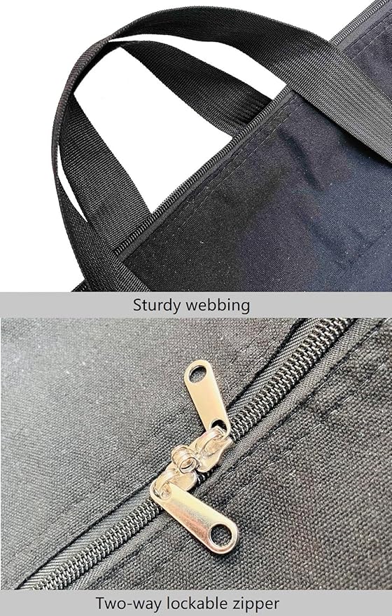 Extra Large Storage Duffle Bag with Zippers and Handles, Big Foldable Duffle Bag for Travel