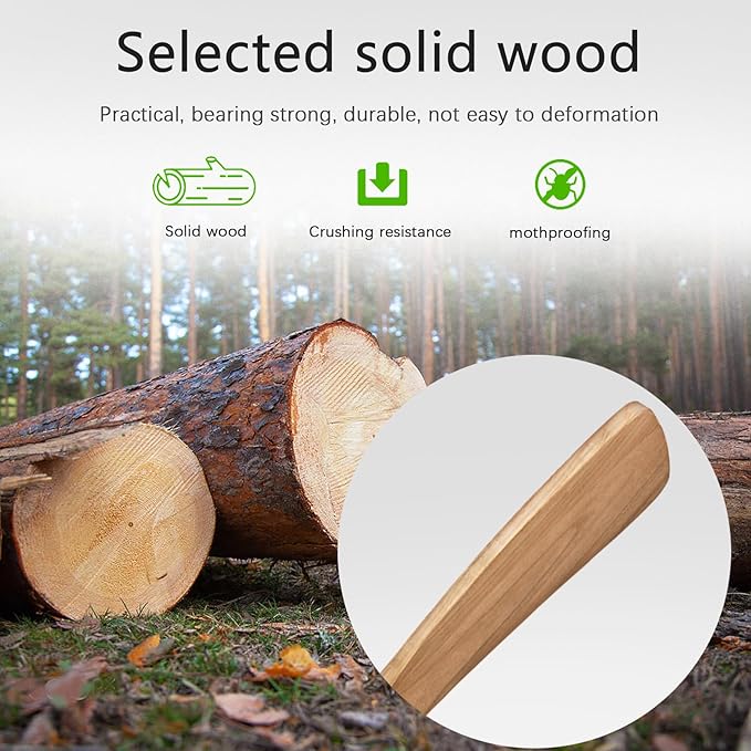 42" Ceiling Fans with Lights with Remote Control, Indoor Outdoor Wooden Ceiling Fan with 3 Wooden Blades for Patio, Living Room, Dining Room, Farmhouse and More. (White + Log Color)…