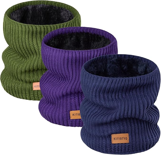 Winter Neck Gaiters & Ski Mask,Winter Fleece Neck Warmer Face for Men &Women Windproof Gift