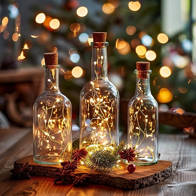 TW SHINE 66 FT 200 LED Fairy Lights for Bedroom Warm White, USB Waterproof Christmas String Lights with Remote Timer, 8 Modes Copper Wire for Indoor Outdoor Party Tree Wedding Yard Decorations