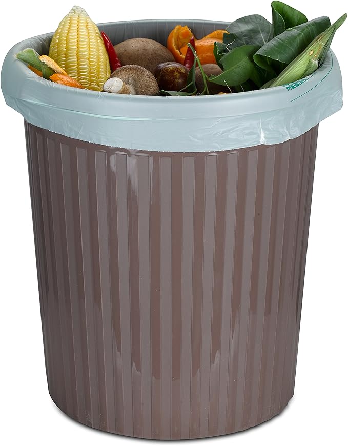 ProGreen Compostable Trash Bags, Extra Thick, Compost Kitchen Bin Bags, Food Scraps Yard Waste Bags, ASTM D6400 BPI and TÜV AUSTRIA Certified (6 Gallon, Pack of 100)