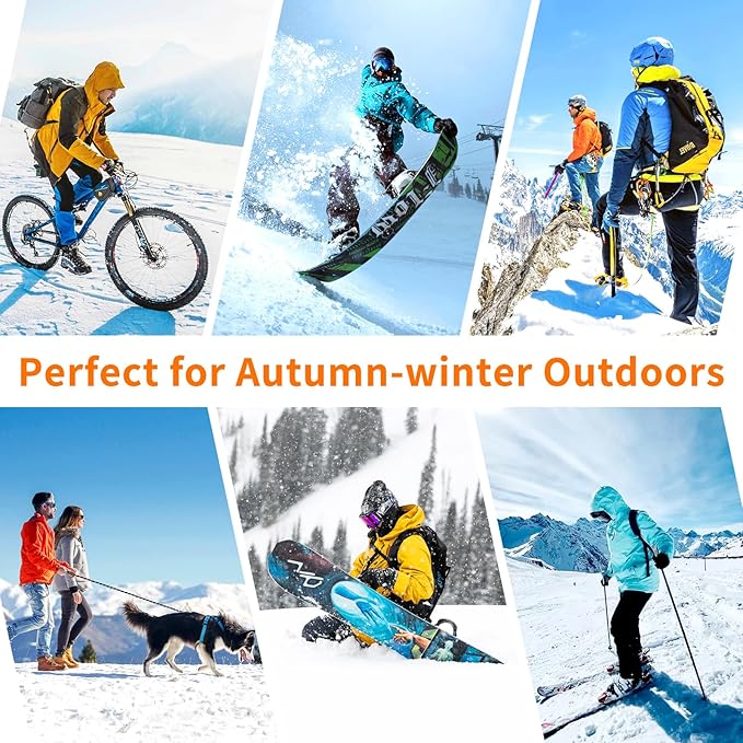 Joyoldelf Ski Mask for Men Women Balaclava Face Mask Full Winter Mask Breathable Sports Mask