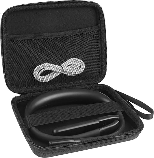 Neck Reading Light with Storage Case:10-80Hrs Eye-Friendly Rechargeable Book Lamp, Knitting Crochet Accessories Sewing Craft Light, Christmas Birthday Gifts for Book Lovers Readers Knitters Crafters