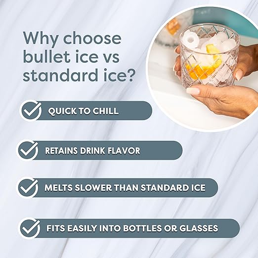 Igloo Self-Cleaning Countertop Ice Maker - Compact and Portable - Creates 26 lbs. Per Day, 8 Pieces Ready Every 7-8 Minutes - Includes Ice Scoop and Basket - White